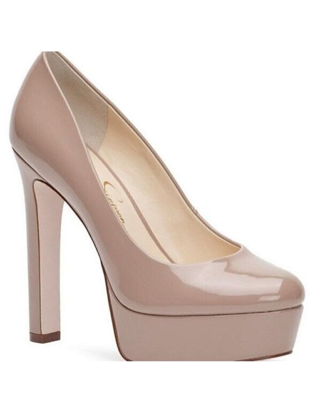 New Jessica Simpson "Nellah" Patent Platform Heel BNWT